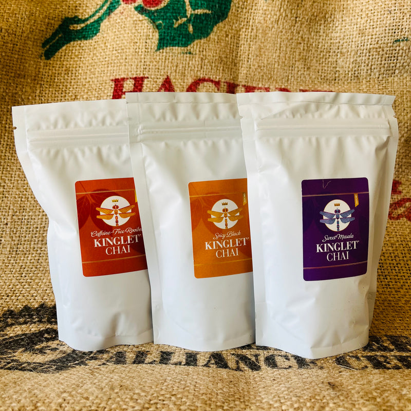 Kinglet Tea Powder Chai Concentrate Bulk Packets